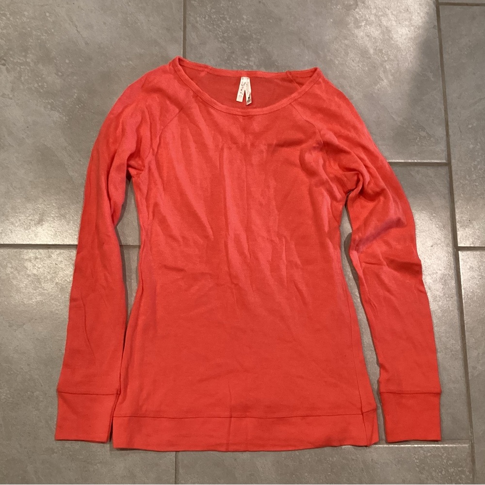 NWOT Junior Basic Solid Cotton Multi Colors Slim Fit Long Sleeve Top